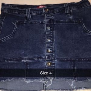 Jean skirt